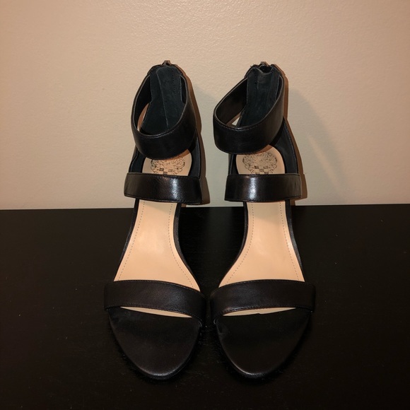 Vince Camuto”Meegan”Black Strapped Heel,Size-7 - Picture 3 of 6